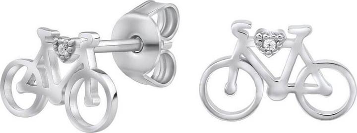 Immagine prodotto Silvego Orecchini a forma di bicicletta in argento MW14247 (Argento 925)
