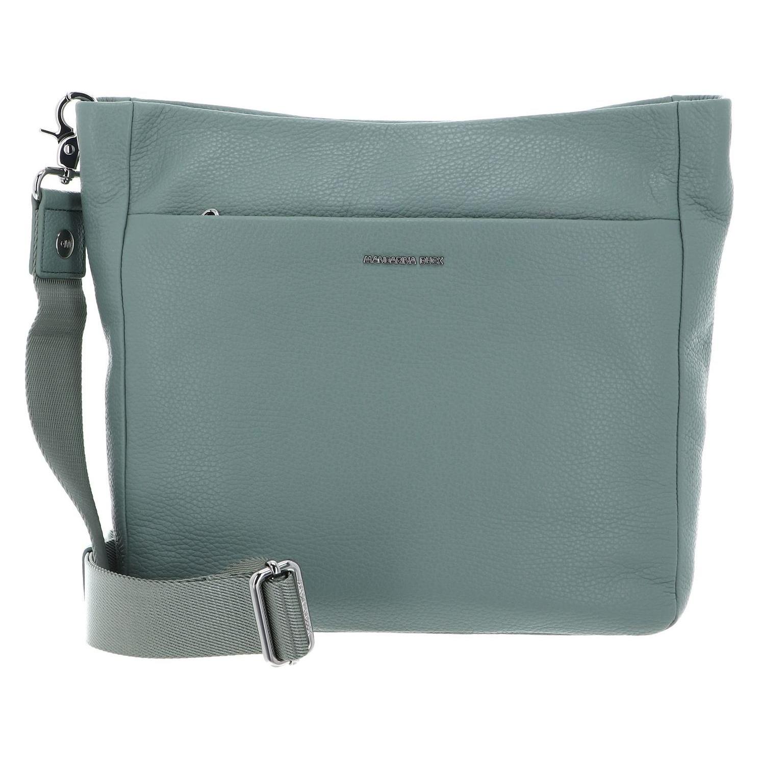 Mandarina Duck, Damen, Handtasche, Mellow Leather Crossover Bag, Grün