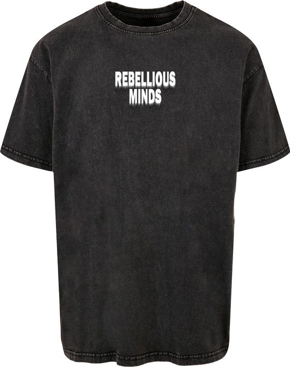 Produktbild Merchcode Rebellious Minds Acid Washed Oversize Tee - 116563 (XS)
