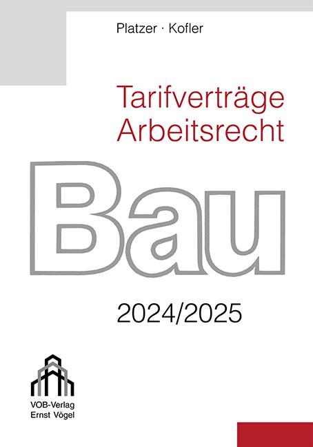 Produktbild TarifverträgeArbeitsrechtBau2024/2025 (380x)