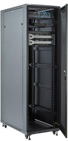 Produktbild StarTech Mount Your Server Or Networking Equipment In This 42u Server Cabinet - 42u Rack (42 HE, 19 Zoll Rack)