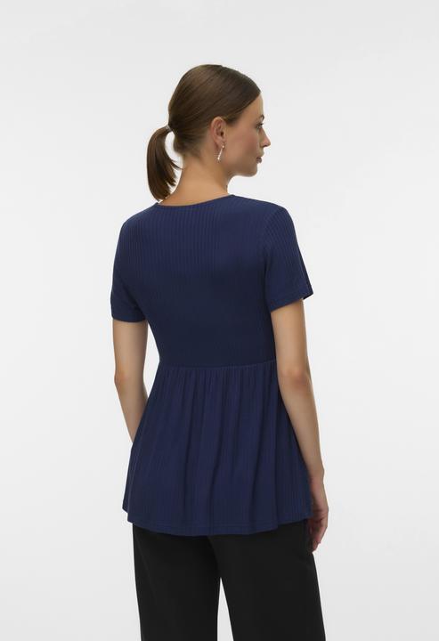 Actual product image Mamalicious Normal geschnitten V-Ausschnitt Top Bluse (XL)