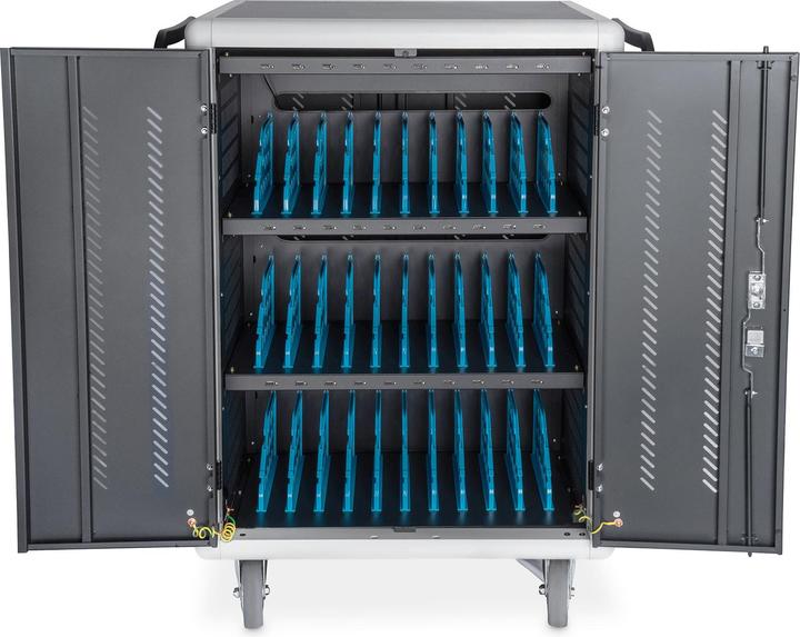 Actual product image Digitus Mobile charging cabinet for notebooks / tablets up to 15.6 inch, data synchronization, UV-C