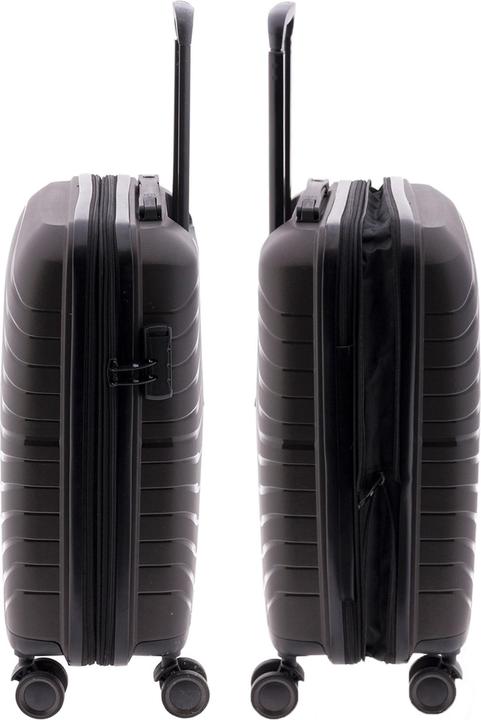 Produktbild Wüsthof 3400 4 Rollen Kabinentrolley 55 cm mit Dehnfalte (36 l)