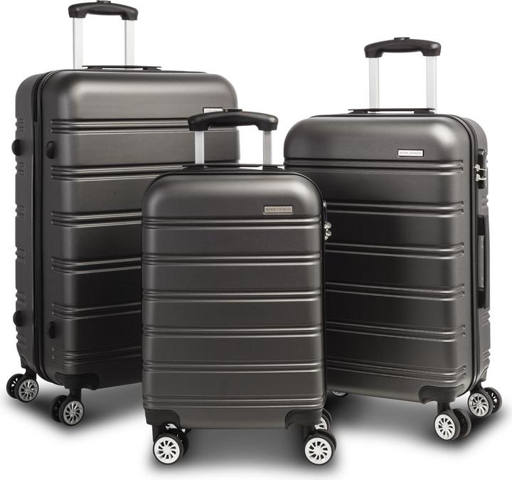 Immagine prodotto Worldpack Set di valigie Toronto a 4 ruote 3 pezzi (97 l)