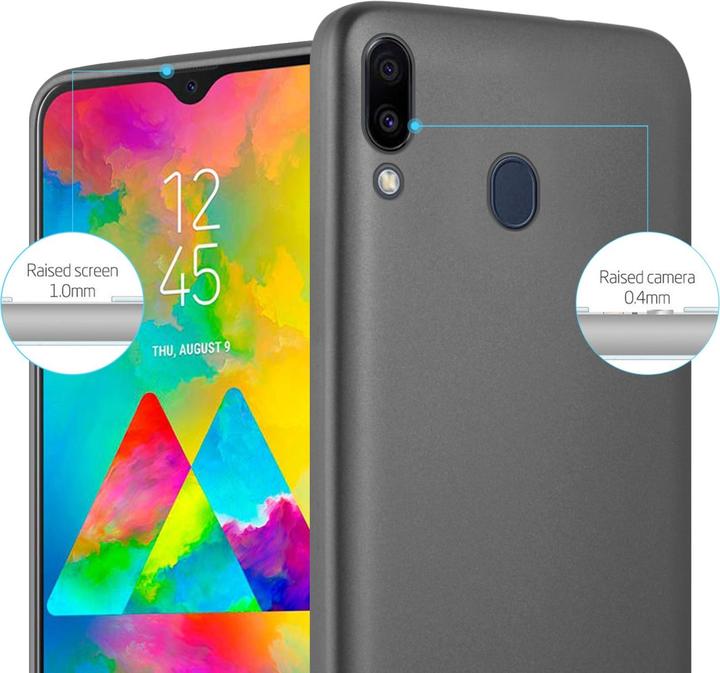 Image du produit Cadorabo Couverture métallique mate TPU (Samsung Galaxy M20)