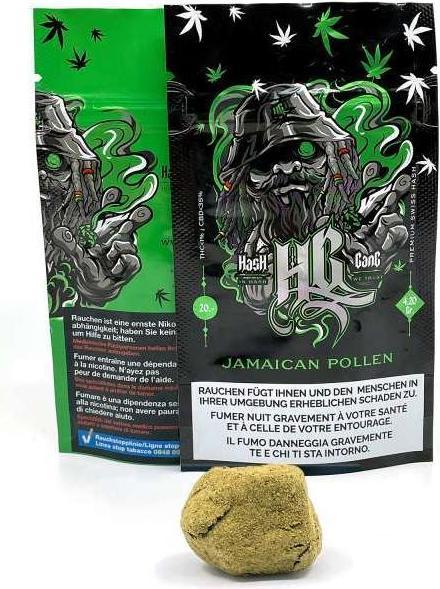 Immagine prodotto Hash Gang Polline giamaicano (4.20 g, Interno)