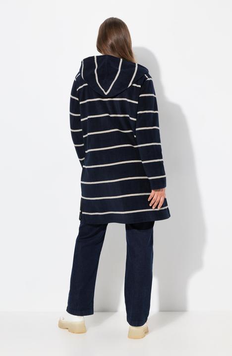 Produktbild Laurasøn Lange Fleecejacke, Kapuze, Langarm (50)