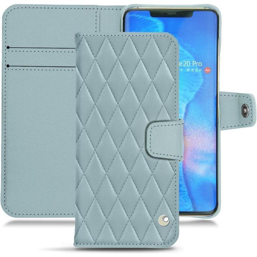 Thumbnail - Noreve Lederschutzhülle Wallet (Huawei Mate 20 Pro), Smartphone Hülle, Blau