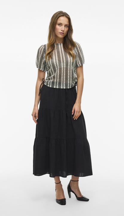 Immagine prodotto Vila VINUSE Durchscheinendes Oberteil mit kurzen Ärmeln (L)