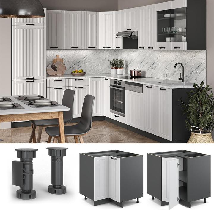 Produktbild Vicco Eckunterschrank Fame-Line (80.5 x 60 x 81.5 cm)