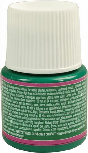 Actual product image Pebeo Deco Glossy acrylic paint (Green, 45 ml)