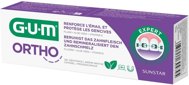 Actual product image GUM SUNSTAR Ortho Zahnpasta (75 ml)