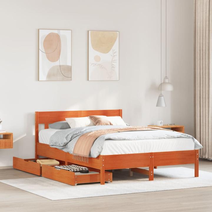 Image du produit vidaXL Bettgestell (135 x 190 cm)