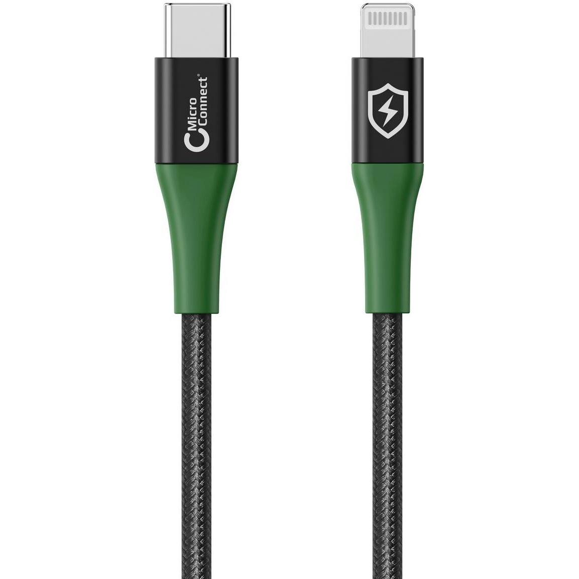 Thumbnail - MicroConnect Smart Charge MFI USB-C to (1 m, USB 2.0), USB Kabel