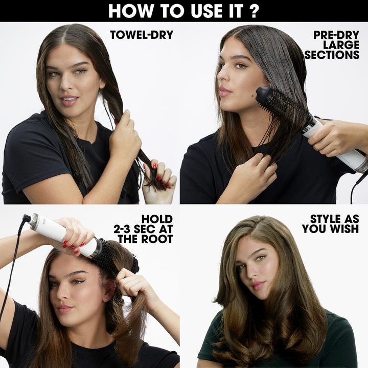 Actual product image ghd 2-in-1 FÃ¶hnbrush Duet BlowDry Black