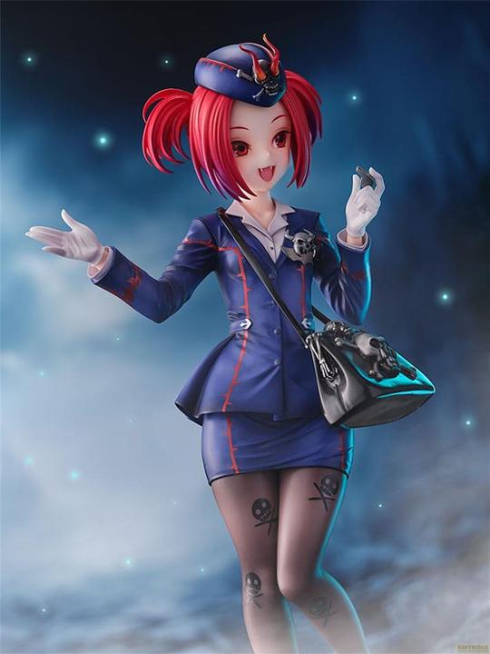 Actual product image Amakuni Yu-Gi-Oh! PVC Statue 1/7 Collection Tour Guide From the Underworld 25 cm