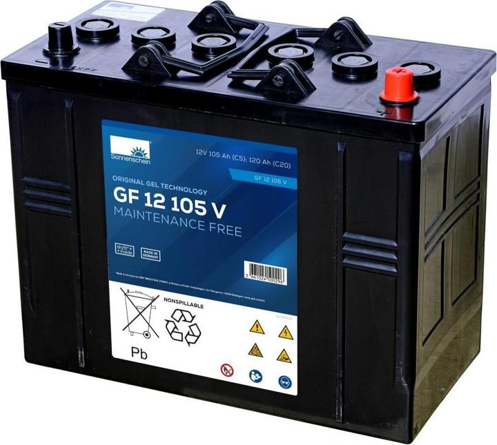 Sonnenschein Batteria GF 12 105 V GEL (12 V, 105 Ah)