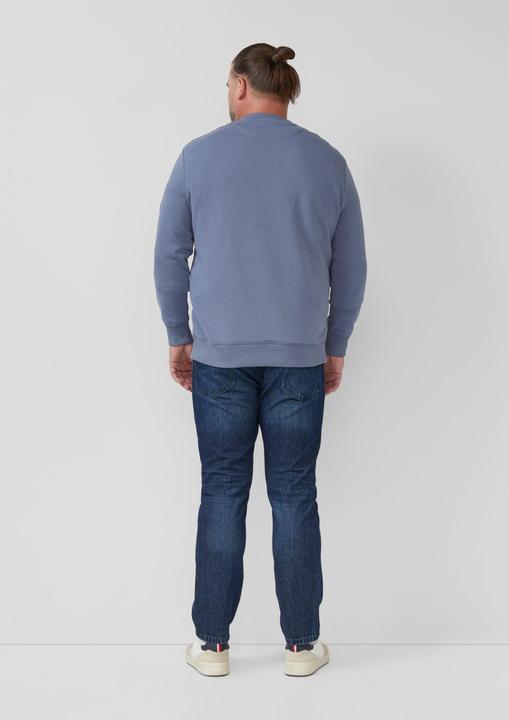 Produktbild s.Oliver Sweatshirt Wärmendes Sweatshirt mit Logo-Artwork (6XL)