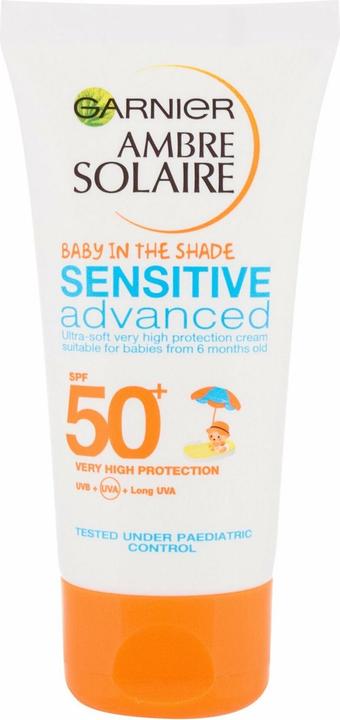 Produktbild Garnier Ambre Solaire Kids Sensitive Advanced Baby In The Shade (Sonnencreme Gesicht, SPF 50, 50 ml)