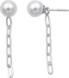 Immagine prodotto Passion Orecchini In Argento Rodato - Perla Sintetica (Argento)