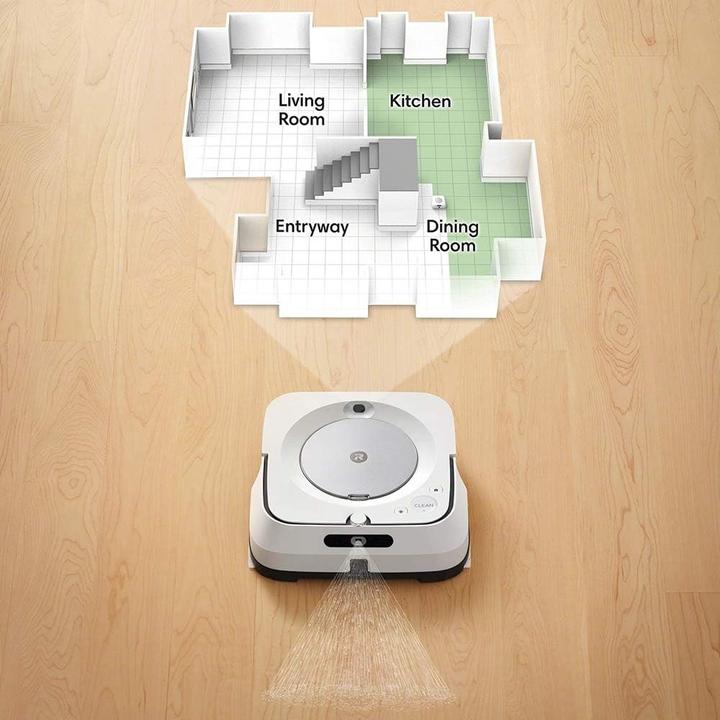 Actual product image iRobot Roomba M6134 mopping robot (Wiping cloth)