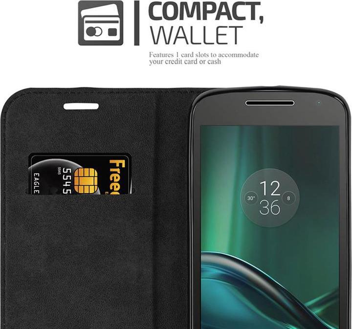Productafbeelding Cadorabo Boek Onzichtbare Magneetband (Motorola Moto G4 Plus, Motorola Moto G4)