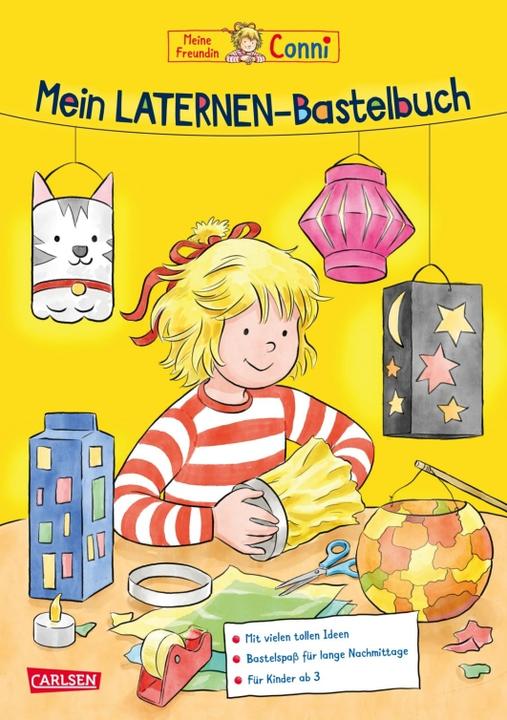 Image du produit Conni Gelbe Reihe (Beschäftigungsbuch): Mein Laternen-Bastelbuch (Allemand, Hanna Sörensen, Ulrich Velte, 2023)