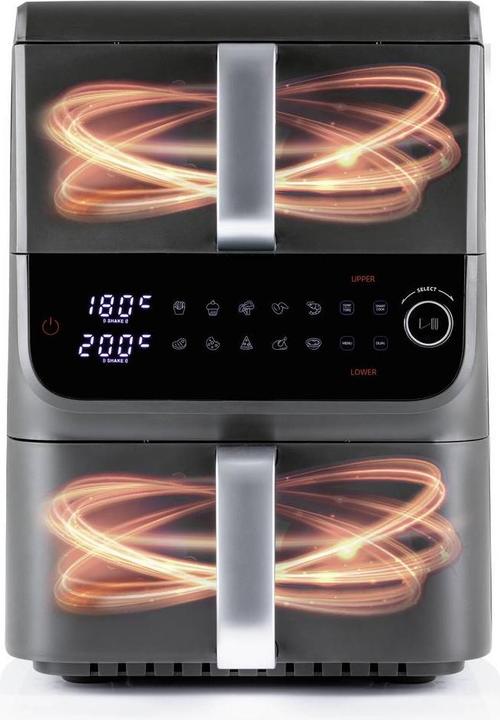 Actual product image Gourmetmaxx FryUp Dual Chamber Air Fryer