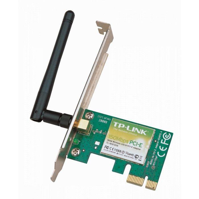 Actual product image TP-Link TL-WN781ND, Wireless N PCI-E Adapter (Mini PCI Express, PCI-E x1, PCIe)