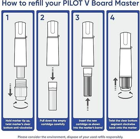 Actual product image Pilot BG Replacement cartridge VBoard Master (1x)