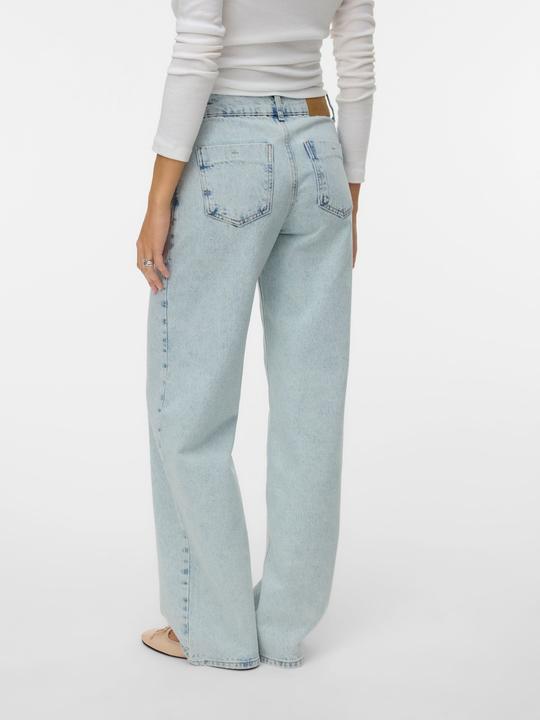 Actual product image Vero Moda VMRANCY Mid Rise Weiter Beinschnitt Jeans Weit geschnitten (W29/L30)