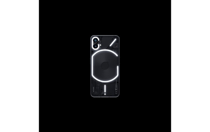 Produktbild Nothing Phone (1) (8GB) (256 GB, Schwarz, 6.55", Dual SIM, 50 Mpx, 5G)