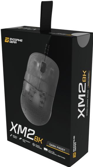 Immagine prodotto Endgame Gear Mouse da gioco XM2 8k, con cavo - Ghiaccio scuro (Cablato)