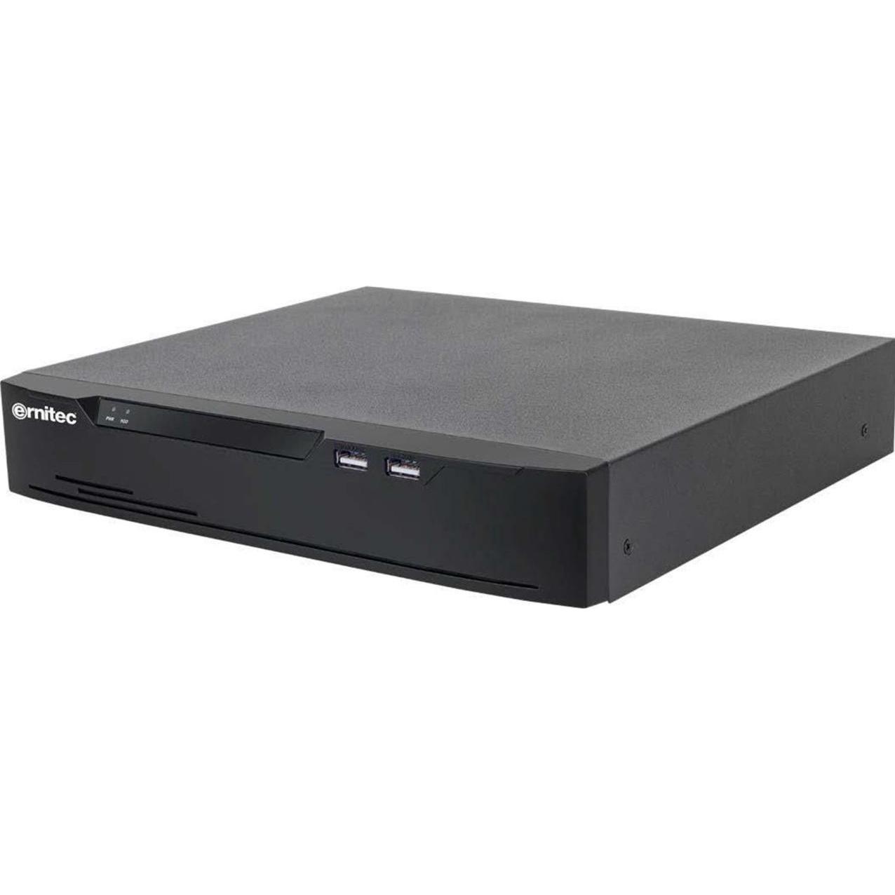 Ernitec NVR a 4 porte, PoE, 1U (Videoregistratore di rete (NVR)), Accessori per telecamere di rete
