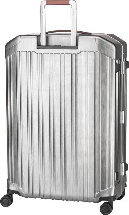 Produktbild Piquadro PQ-Light - Ultra Slim Grosser Hartschalentrolley Schwarz/Leder (67 l)