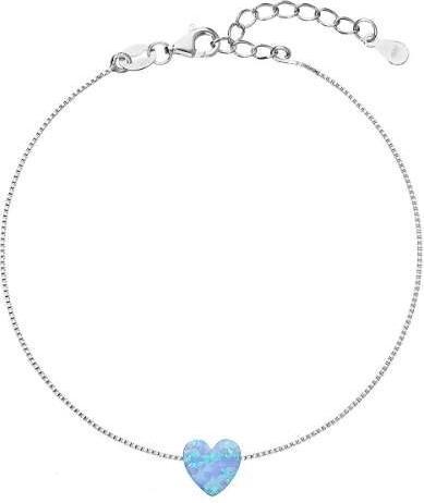 Produktbild Evolution Group Gentle bracelet with synthetic opal 13018.3 (L) (Synthetischer Opal)