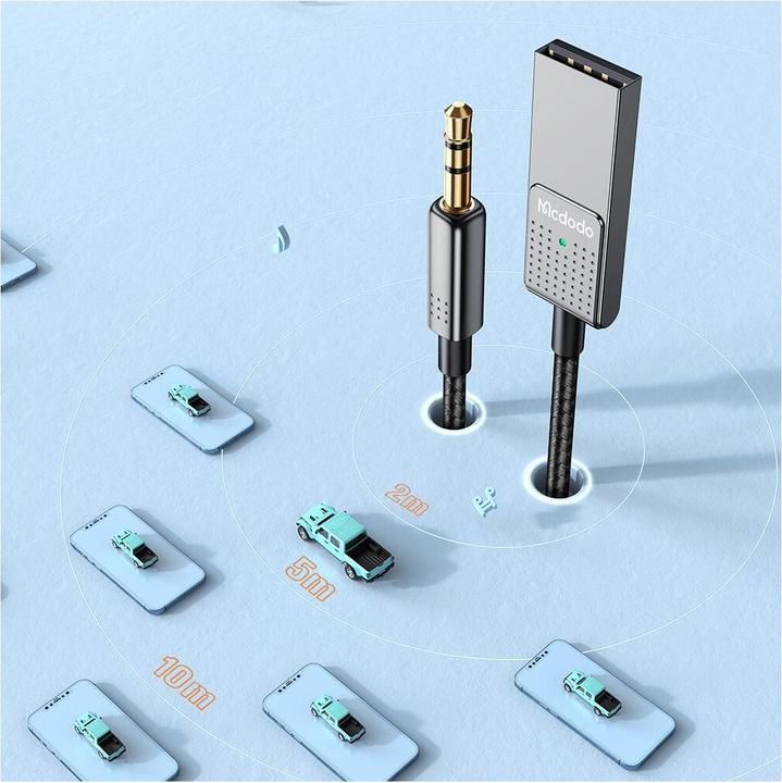 Image du produit Mcdodo CA-8700 Émetteur/récepteur Bluetooth 5.1 (1.20 m)