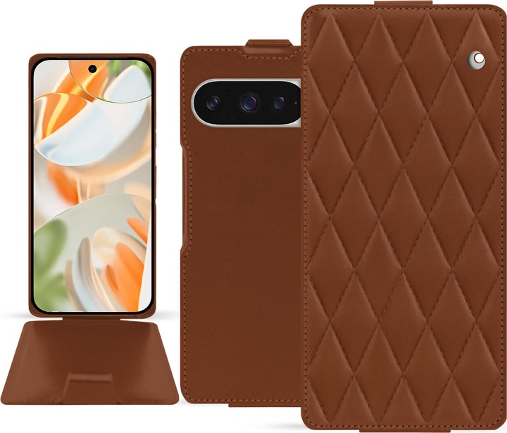 Productafbeelding Noreve Verticaal leren omhulsel (Google Pixel 9 Pro)