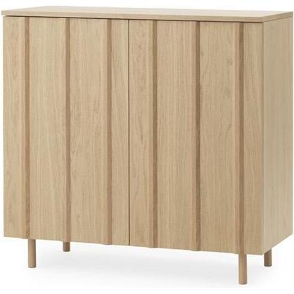 Normann Copenhagen, Kommode + Sideboard, Rib (98.5 x 45 x 96.5 cm)