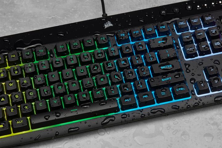 Productafbeelding Corsair K55 RGB PRO USB QWERTY-toetsenbord Zwart (IT, Bedraad)