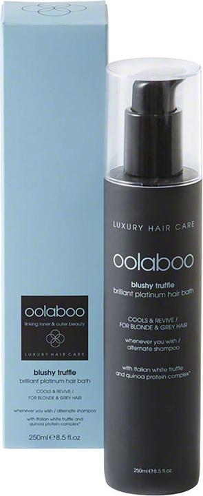 Immagine prodotto oolaboo tartufo blushy - bagno di capelli platino (250 ml, Shampoo liquido)