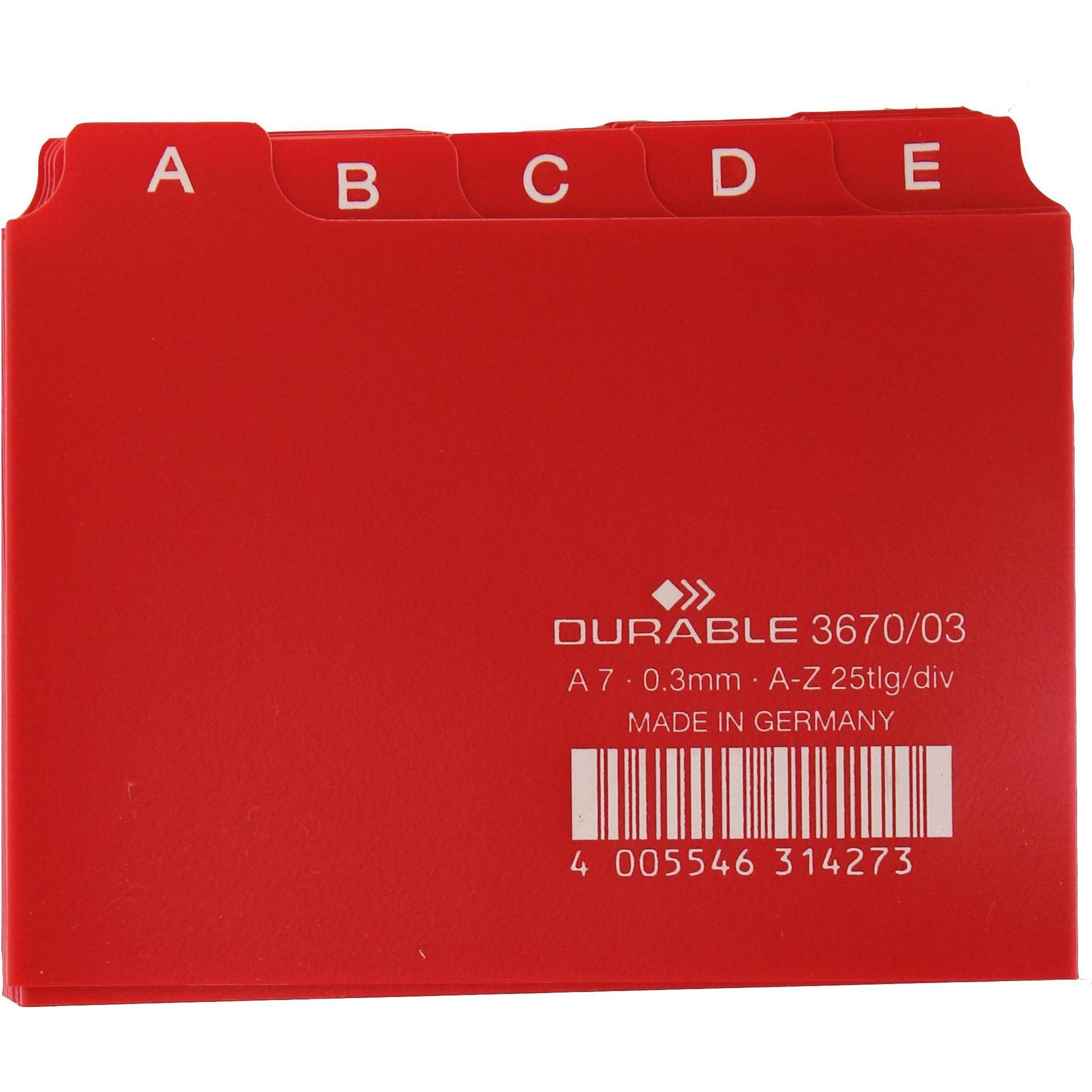 Durable Leitregister PP A7 (A7) (367003)