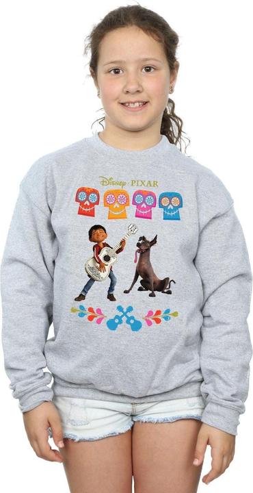 Actual product image Disney Girls Coco Miguel Logo Sweatshirt (140, 146)