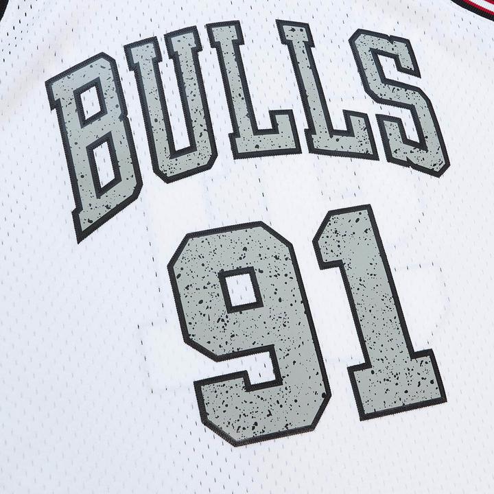 Actual product image Mitchell & Ness Swingman Jersey Chicago Bulls CEMENT Dennis Rodman - L (L)