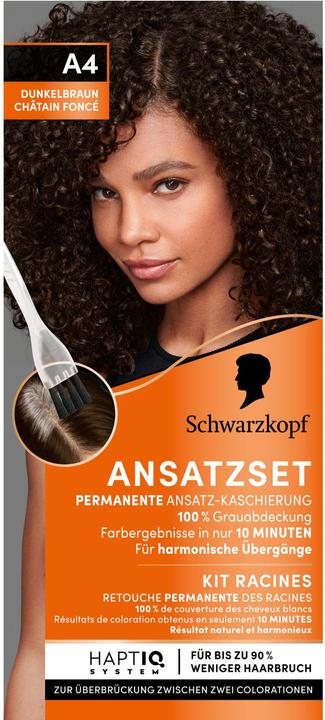 Produktbild Schwarzkopf Ansatzset Ansatz-Kaschierung (A4 Dunkelbraun)