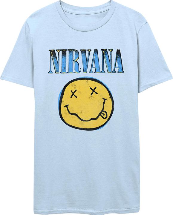 Immagine prodotto Nirvana Xerox Smiling Face Blue (M)