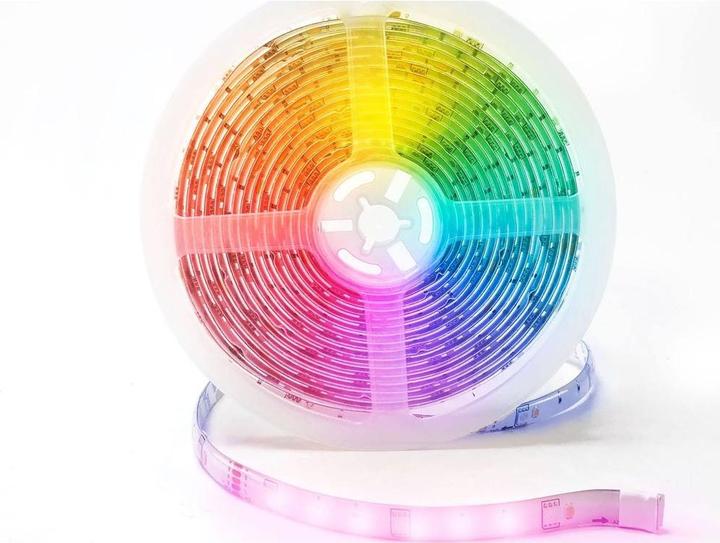 Produktbild Woox Smart LED Strip +Adapter RGB+WW, Alexa, Google Home (Mehrfarbig, 500 cm, Indoor)
