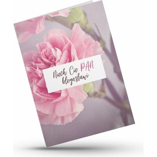 Teka, Biglietto di auguri + Carta da lettere, Karte - Möge der Herr dich segnen - Blume