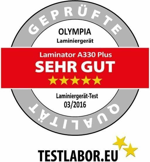 Image du produit Olympia Laminateur A 330 Plus (75 - 125 µm, A4, A3, A3+, A4+)